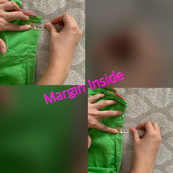 🤩 PADDED DEEP NECK Stitched Kurta in Parrot Green Colour - Picture 13 of 17